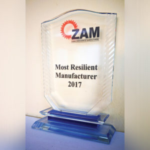 2017 - Most Resilient Manufacturer